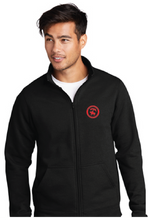 Core Fleece Cadet Full-Zip Sweatshirt / Black / Bayside Middle School Staff