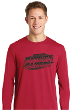 Long Sleeve Cotton Touch Tee / Red / Bayside Middle Staff