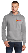 Core Fleece Pullover Hooded Sweatshirt / Athletic Heather / Bayside High School Swim & Dive