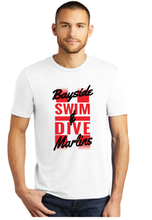 Perfect Tri Tee / White / Bayside High School Swim & Dive