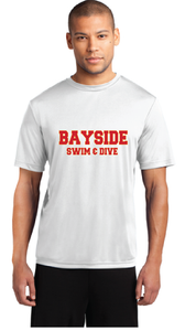 Performance Tee / White / Bayside High School Swim & Dive