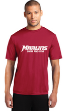 Performance Tee / Red / Bayside High School Swim & Dive