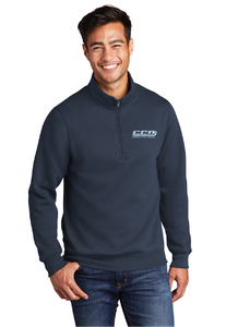 Core Fleece 1/4-Zip Pullover Sweatshirt / Navy / Combatant Craft Division
