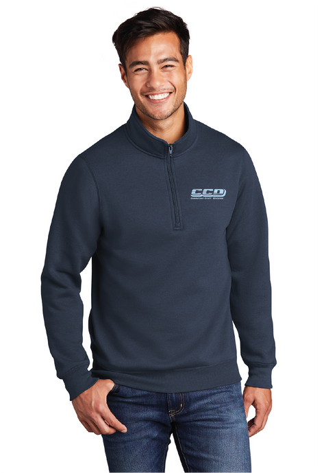 Core Fleece 1/4-Zip Pullover Sweatshirt / Navy / Combatant Craft Division