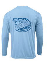 Performance UPF 50+Long Sleeve T-Shirt / Blue Mist / Combatant Craft Division