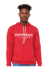 Unisex Sponge Fleece Hoodie (Youth & Adult) / Red / Center Grove