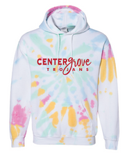 Blended Hooded Tie-Dyed Sweatshirt / Devine / Center Grove