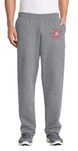 Open Bottom Fleece Sweatpants / Heather Grey /  Center Grove