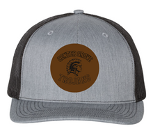 Low Profile Snapback Trucker Cap / Heather Grey & Black / Center Grove
