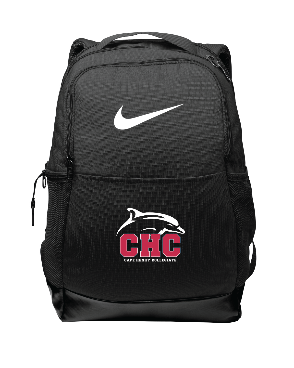 nike backpacks red and black Nike Brasilia Medium Backpack / Black or Red / Cape Henry Collegiate