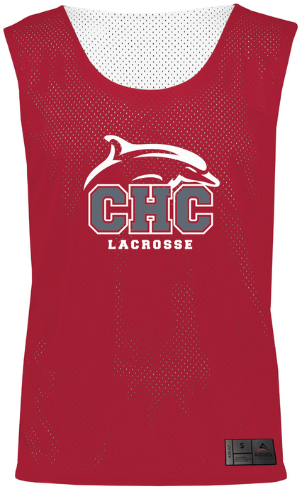 Reversible Pinnie  / Red and White / Cape Henry Collegiate Lacrosse