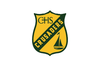 3" Sticker / Catholic High School Sailing