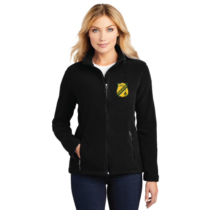 Ladies Value Fleece Jacket / Black / Catholic High School Sailing