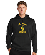 Performance Fleece Hooded Pullover / Black / Catholic High School Sailing