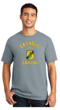 Garment-Dyed Tee / Dove Grey / Catholic High School Sailing