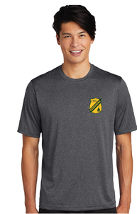Heather Performance Tee / Graphite Heather / Catholic High School Sailing