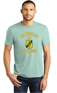 Perfect Tri Tee / Heathered Dusty Sage / Catholic High School Sailing