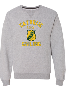 Sofspun Crewneck Sweatshirt / Athletic Heather / Catholic High School Sailing