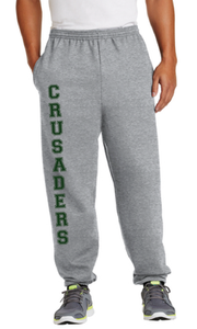 Essential Fleece Sweatpant with Pockets / Athletic Heather / Catholic High School Sailing