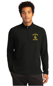 Flex Fleece 1/4-Zip / Black / Catholic High School Sailing