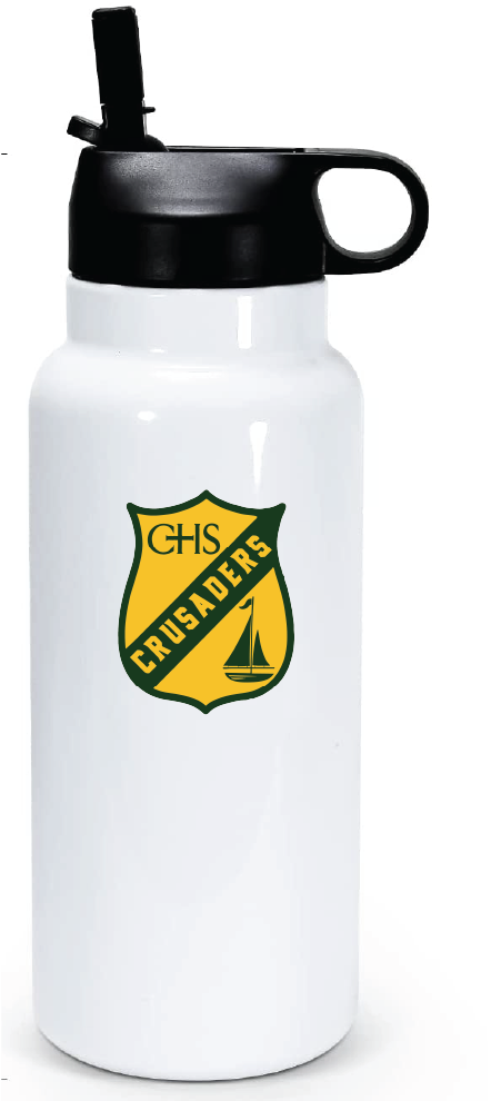 32oz Stainless Steel Water Bottle / Catholic High School Sailing