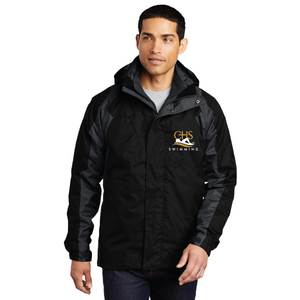 Ranger 3-in-1 Jacket / Black / Catholic High School Swimming Team