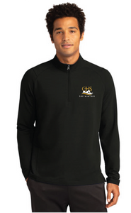 Flex Fleece 1/4-Zip / Black / Catholic High School Swimming Team