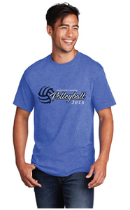 Softstyle Cotton Tee / Ice Blue / Corporate Landing Middle School Volleyball