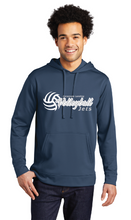Performance Fleece Hooded Sweatshirt / Navy / Corporate Landing Middle School Volleyball