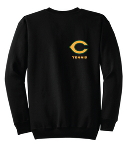 Core Fleece Crewneck Sweatshirt / Black / Cox High School Tennis