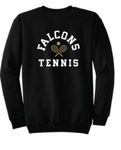 Core Fleece Crewneck Sweatshirt / Black / Cox High School Tennis