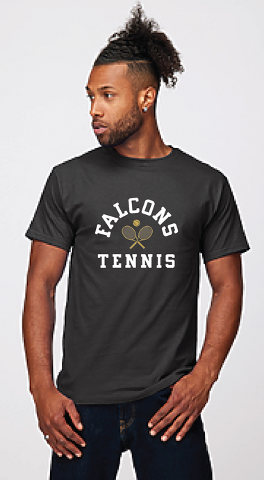 Garment Dyed Adult Tee / Pepper / Cox High School Tennis