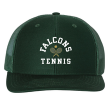 Adjustable Snapback Trucker Cap / Dark Green / Cox High School Tennis