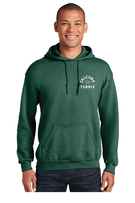 Heavy Blend Hooded Sweatshirt / Green / Cox High School Tennis