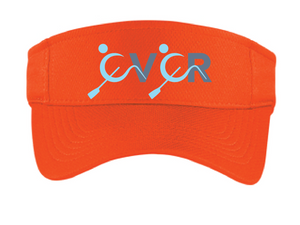 PosiCharge RacerMesh Visor / Neon Orange / CVC Rowing