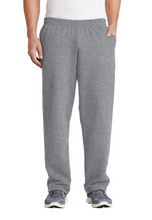 Fleece Sweatpants with Pockets / Athletic Heather / Hickory Middle School Soccer