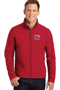 Core Soft Shell Jacket / Red  / Cape Henry Collegiate Indoor Track & Field