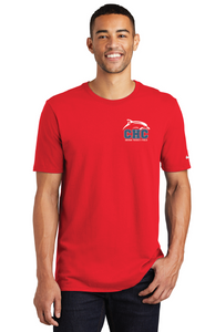 Dri-FIT Cotton/Poly Tee / University Red / Cape Henry Collegiate Indoor Track & Field