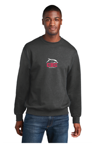 Core Fleece Crewneck Sweatshirt / Charcoal / Cape Henry Collegiate Volleyball