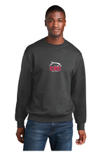 Core Fleece Crewneck Sweatshirt / Heather Charcoal / Larkspur Middle School Debate