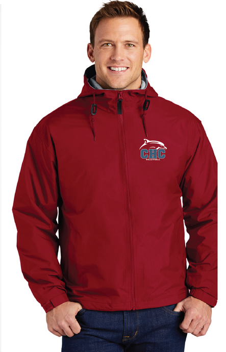 Team Jacket / Gym Red / Cape Henry Collegiate Volleyball