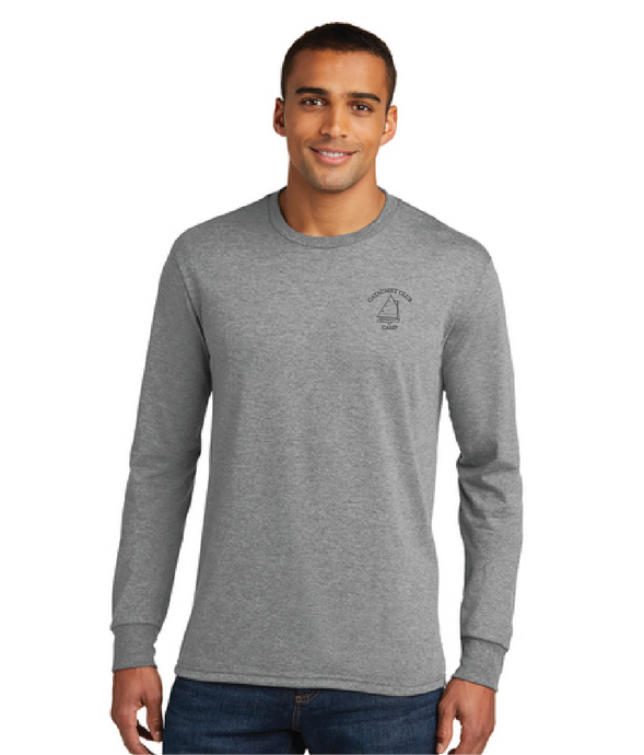 Perfect Triblend Long Sleeve Tee (Youth & Adult) / Grey Frost / Cataumet Club Camp