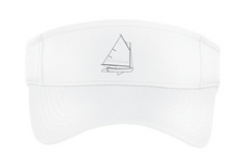 RacerMesh Visor / White / Cataumet Club Camp