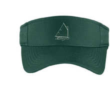 RacerMesh Visor / Green / Cataumet Club Camp