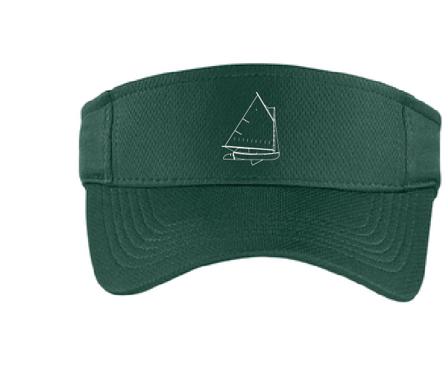 RacerMesh Visor / Green / Cataumet Club Camp