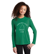 Youth Long Sleeve Posi-UV Sun Tee / Forest / Cataumet Club Camp