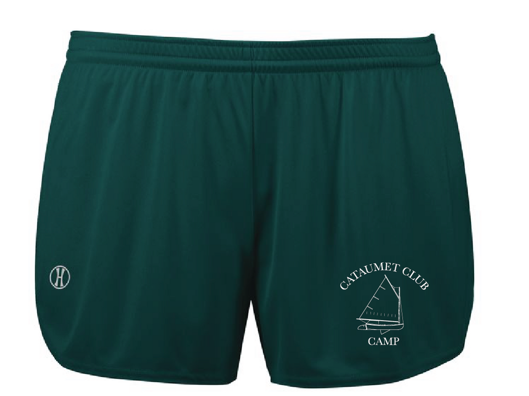 Ladies PR Max Shorts / Dark Green / Cataumet Club Camp