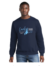 Core Fleece Crewneck Sweatshirt (Youth & Adult) / Navy / Cavalier Golf and Yacht Club Swim Team