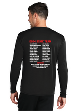 STATE FINALS Long Sleeve Performance Tee / Black / Center Grove Soccer