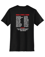 STATE FINALS Tri-Blend Softstyle Tee / Black / Center Grove Soccer